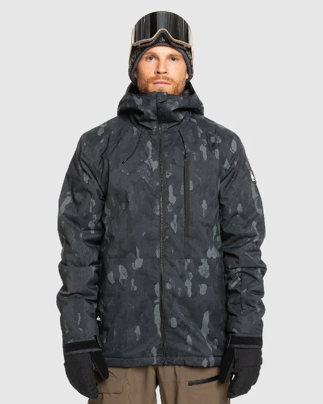 Minimalist Fit Mens Mission Snow Jacket