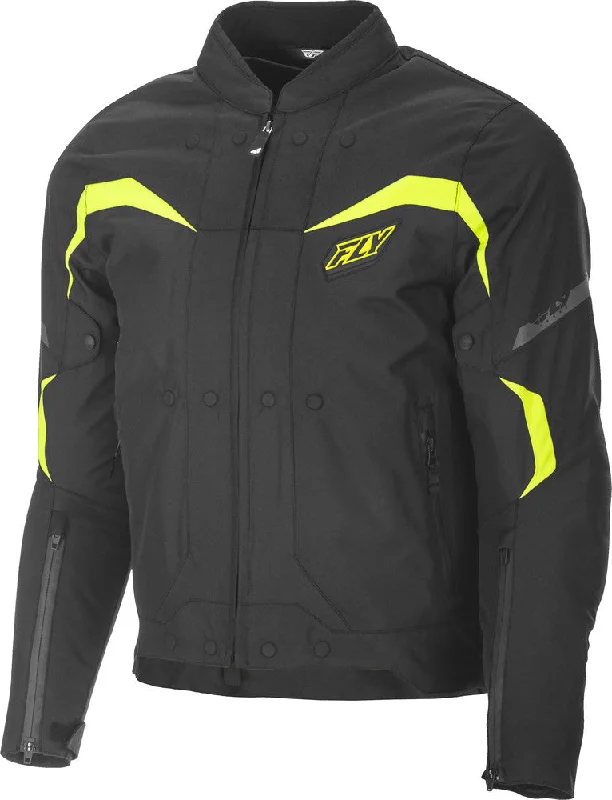 Casual Rugged Butane Jacket Black / Hi-Vis