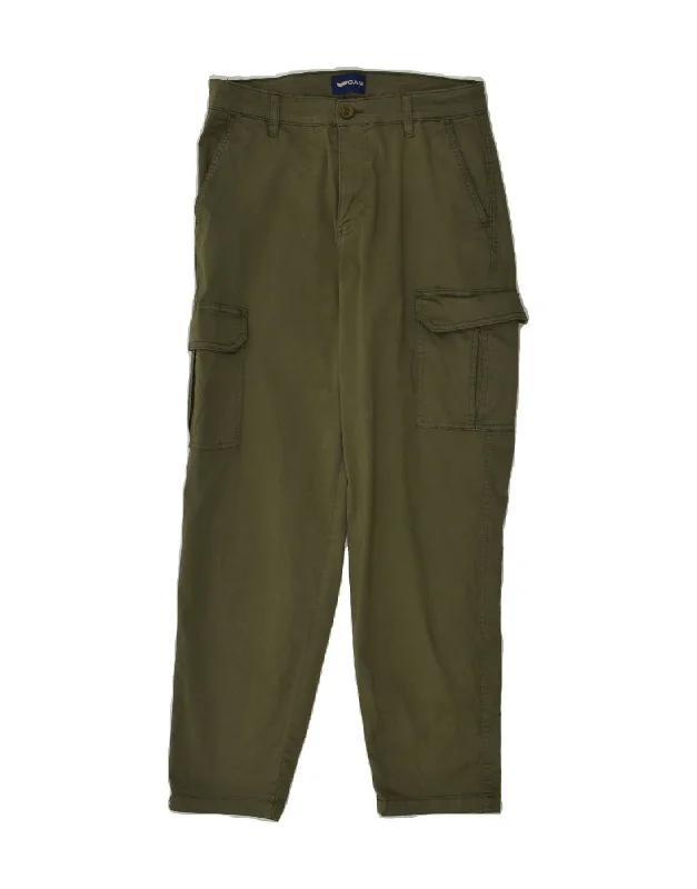 Classic Edge GAS Mens Tapered Cargo Trousers W28 L27  Khaki