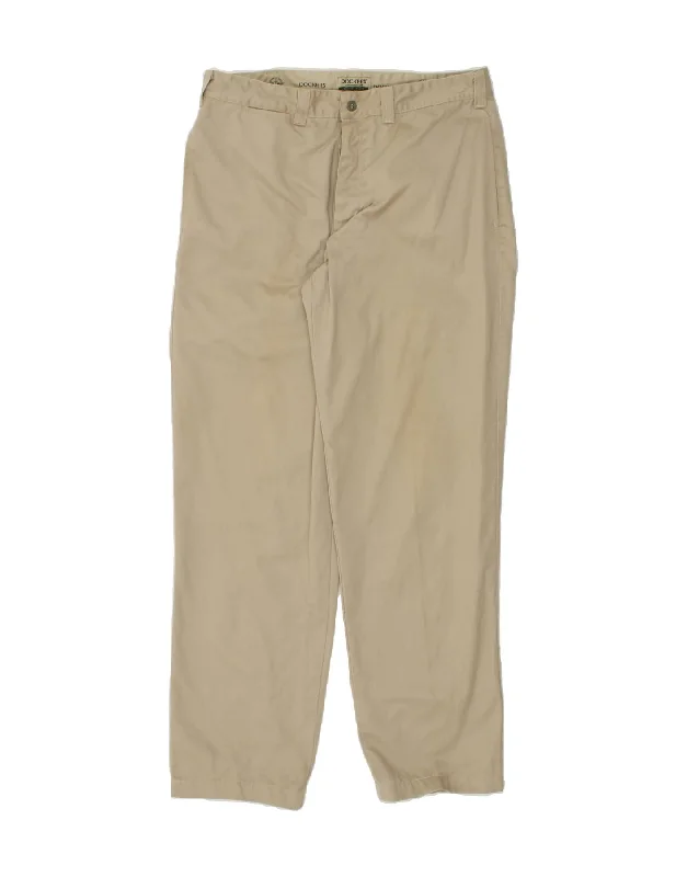 Streetwear Classics Look DOCKERS Mens Tapered Chino Trousers W36 L33 Beige Cotton