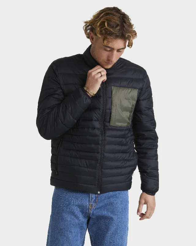 Contemporary Fitwear Mens Side Shape Jacket