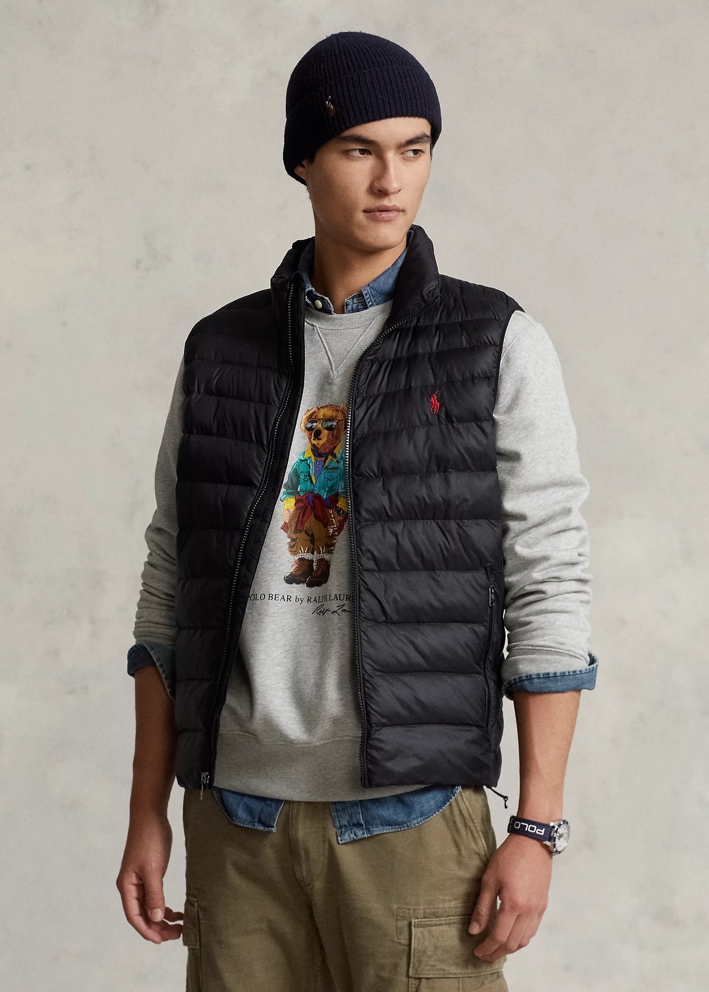 Classic Fitwear R-L Men S/L Gillet 710845941004