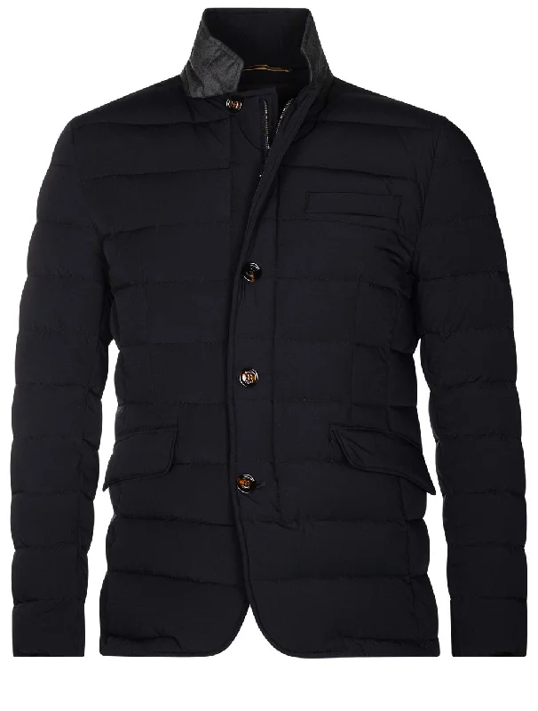 Sophisticated Weekend Zayn Puffa Coat Navy