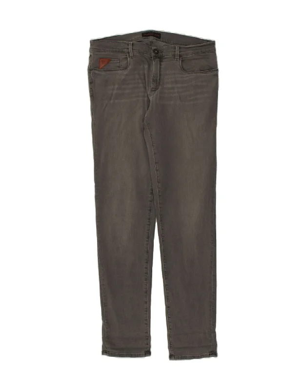 Sophisticated Fit Look TRUSSARDI Mens Skinny Jeans W36 L35  Grey