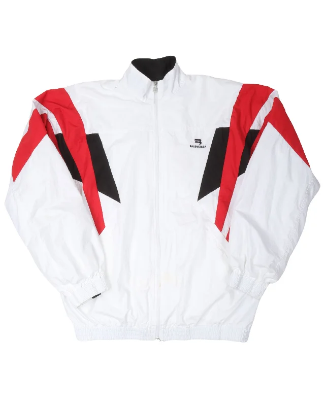 Urban Comfort Oversized Cotton Track Jacket