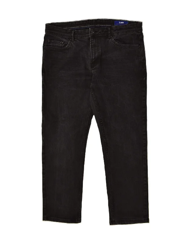 Rugged Weekend JULES Mens Straight Jeans W36 L30 Black Cotton