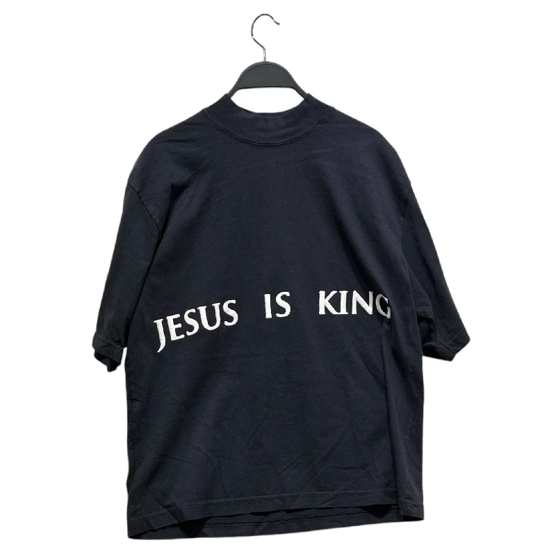 Classic Edge KANYE WEST/T-Shirt/S/Cotton/NVY/Jesus is King Chicago Tee