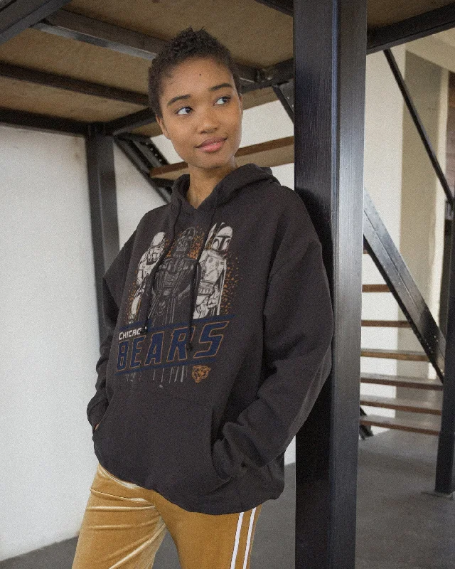 Relaxed Patterns Look Bears Empire Hoodie