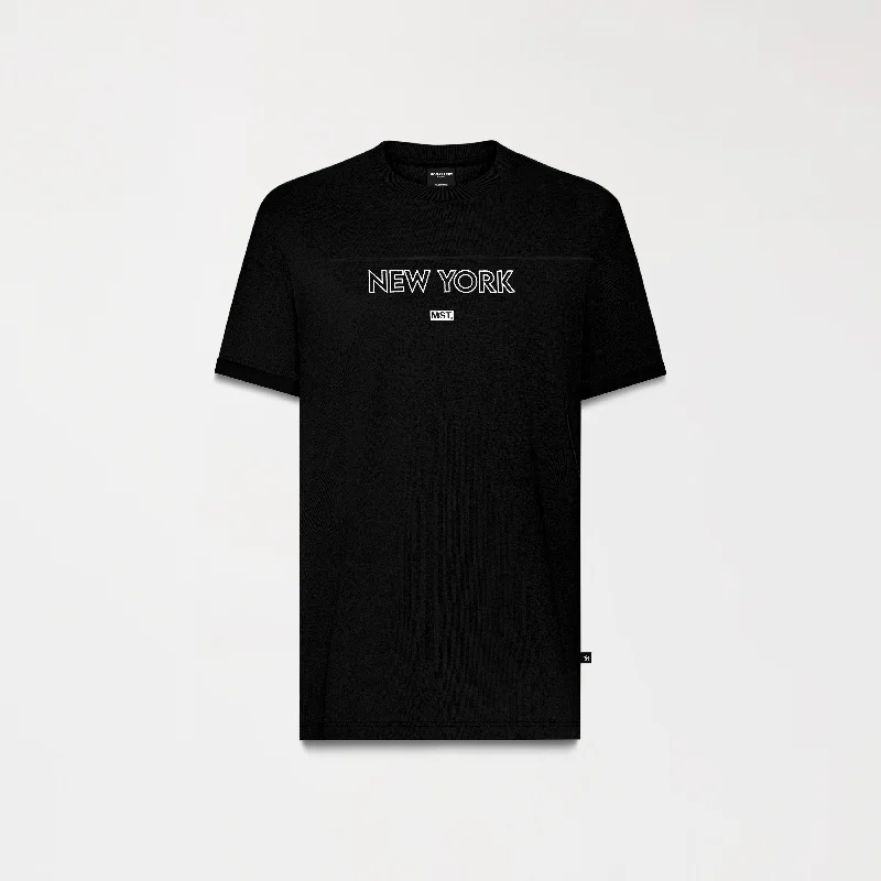 Smart Monochrome MISTY T-SHIRT MEN BLACK