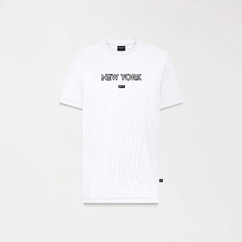 Sophisticated Fit Look MISTY T-SHIRT MEN WHITE