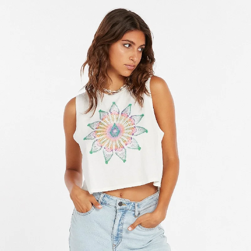 Retro Sportwear Volcom Star Shields Crop Tank