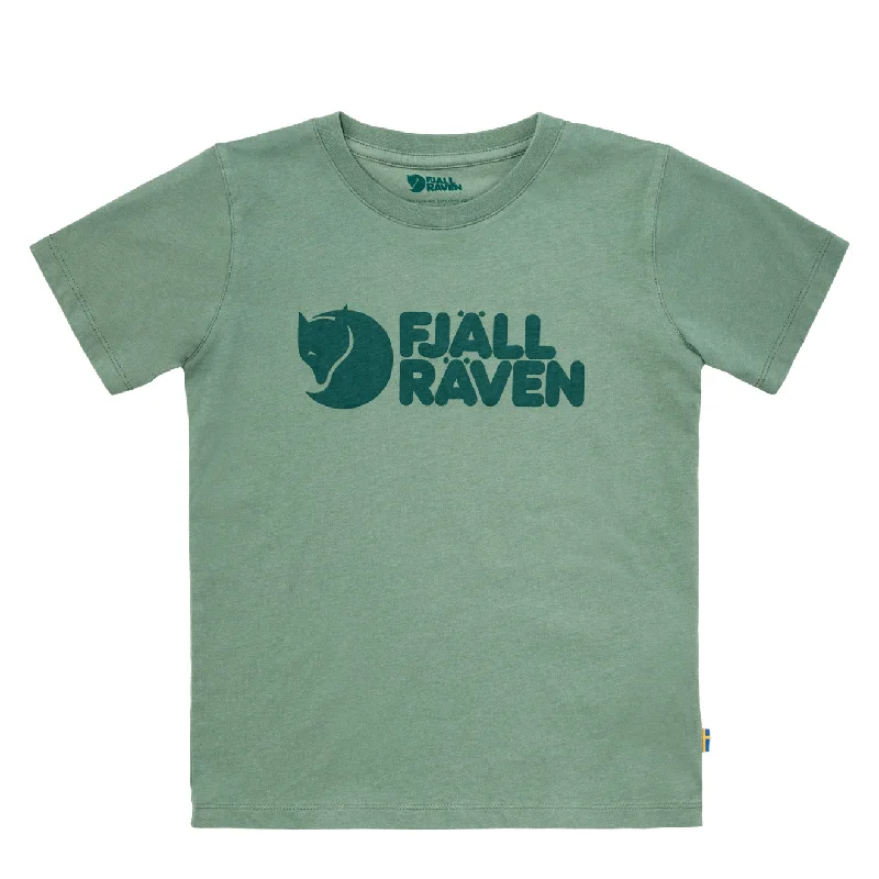 Rugged Classics Fjallraven Kids Fjallraven Logo T-Shirt Patina Green