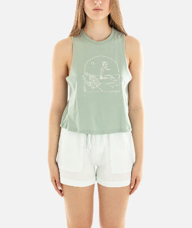 Sporty Fitwear Jetty Tidal Romance Tank