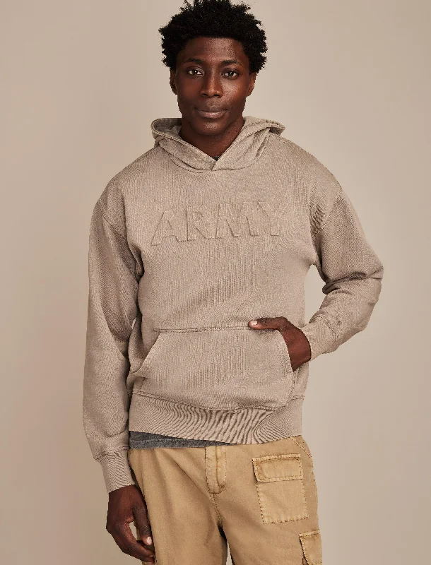 Earthy Casual Lucky Brand Men's Army Hood