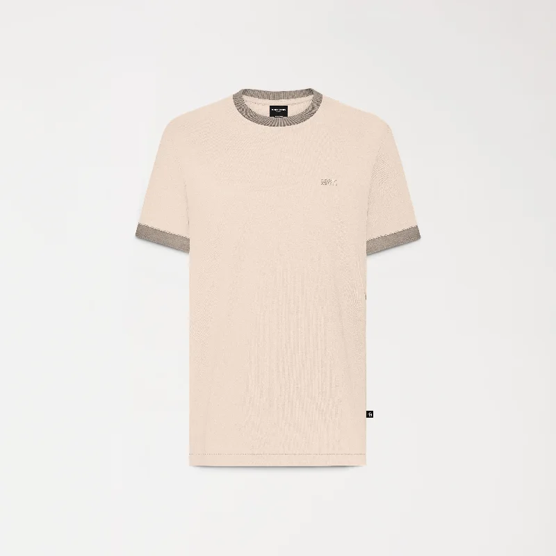 Sporty Fit Look FERNTON T-SHIRT MEN IRISH CREAM