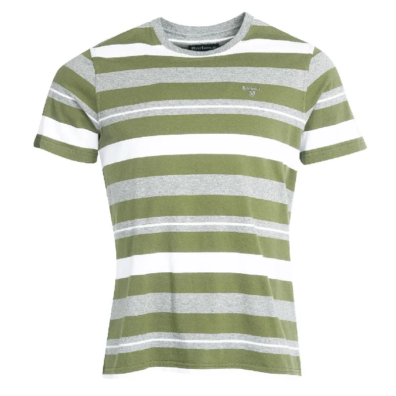 Contemporary Sporty Barbour Kylemore T-Shirt Burnt Olive