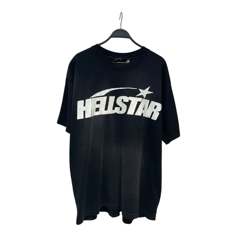 Soft Fitwear HELLSTAR/T-Shirt/XL/Cotton/BLK/All Over Print/LOGO