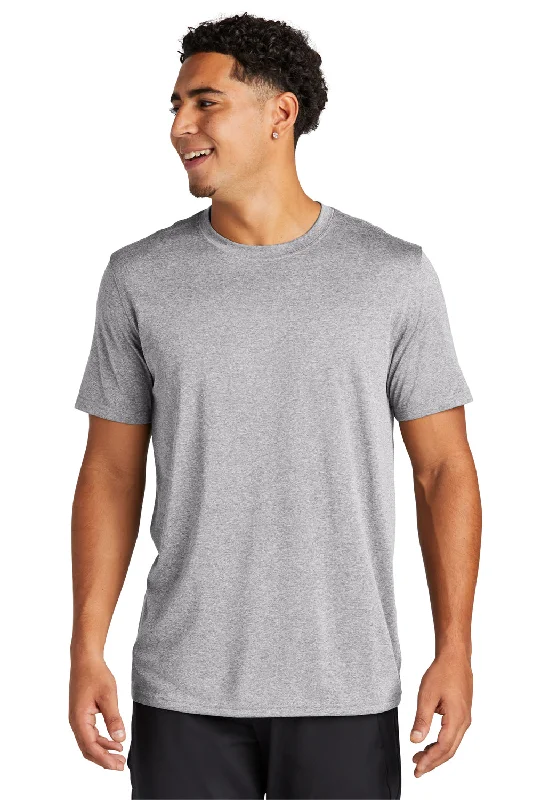 Smart Sportwear Sport-Tek Mens Echo Moisture Wicking Short Sleeve Crewneck T-Shirt - Heather Grey