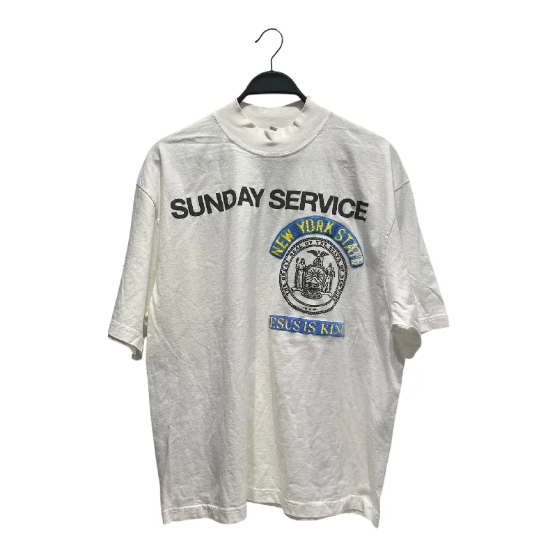 Classic Comfort KANYE WEST/T-Shirt/L/Cotton/WHT/Sunda Service New York Tee