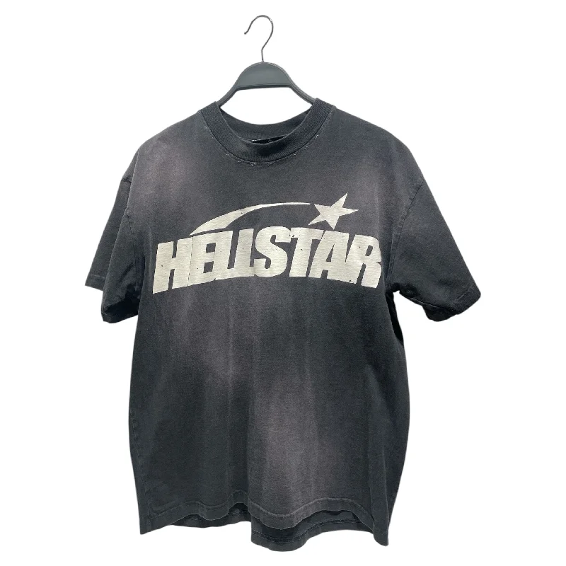 Soft Statement HELLSTAR/T-Shirt/M/Denim/GRY/Hellstar logo tee