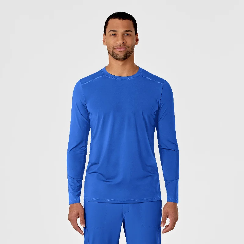 Smart Fitwear Men's Performance Long Sleeve Tee - Royal