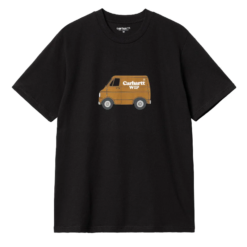 High-End Casual Carhartt WIP S/S Mystery Machine T-Shirt Black