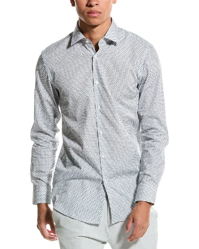 Simplified Sportwear Hugo Boss Sharp Fit Dress Shirt