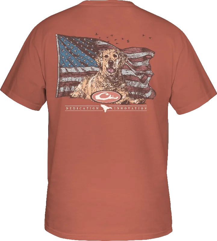 Elevated Fitwear Yellow Lab Flag T-Shirt