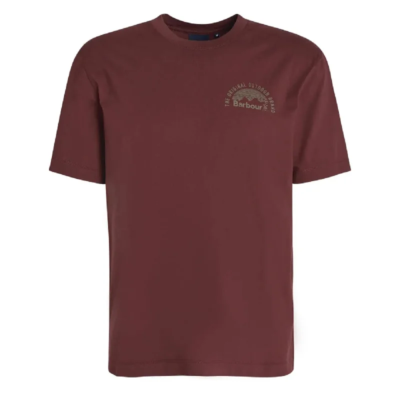 Weekend Sporty Barbour Haydock T-Shirt Truffle