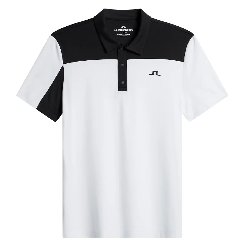 Smart Weekend Anders TX Jersey Slim Fit Polo White - SS25