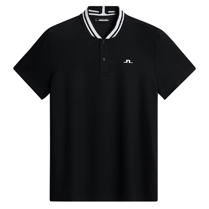 Weekend Sporty Tyson Sport Pique Polo Black - SS25