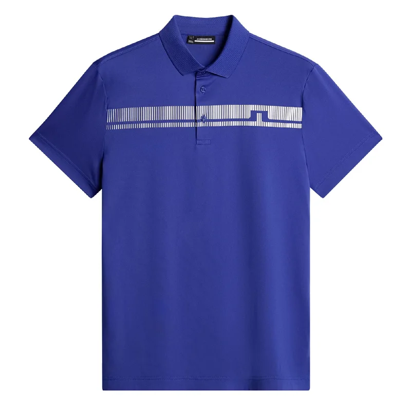 Elevated Weekend Look Klas Soft TX Jersey Polo Clematis Blue - SS25