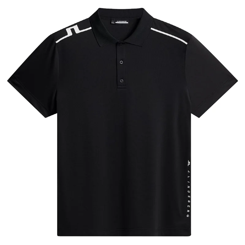 Elevated Sportwear Lionel Soft TX Jersey Polo Black - SS25