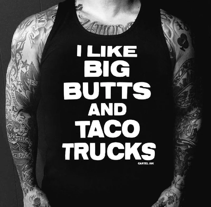 High-End Street I Like Big Butts and Taco Trucks Men's Tank top