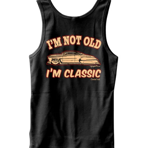 Monochrome Street I'm Not Old, I'm Classic Men's Tank Top