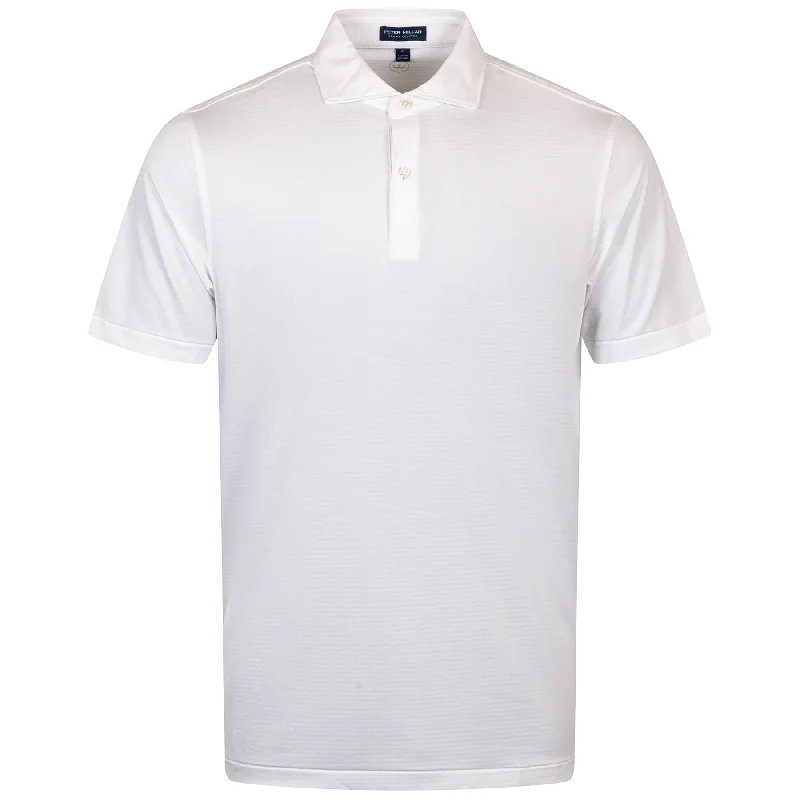 Classic Edge Empire Performance Jersey Polo White - SS25