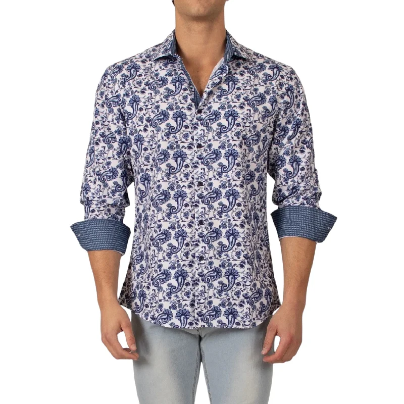 Fashionable Relaxed BC COLLECTION: LS Dress Shirt 232282