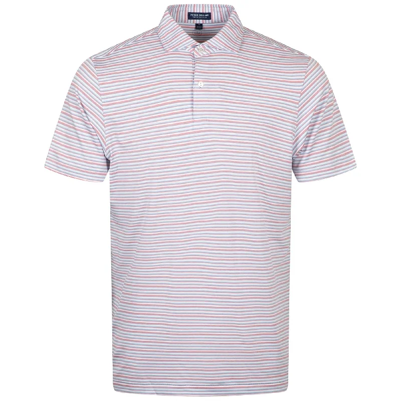 Clean Patterns Cadence Performance Jersey Polo Blue Frost - SS25