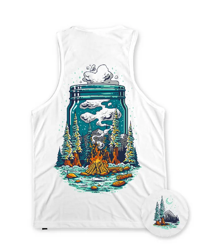 Contemporary Sport Look Wild Retreat Tank