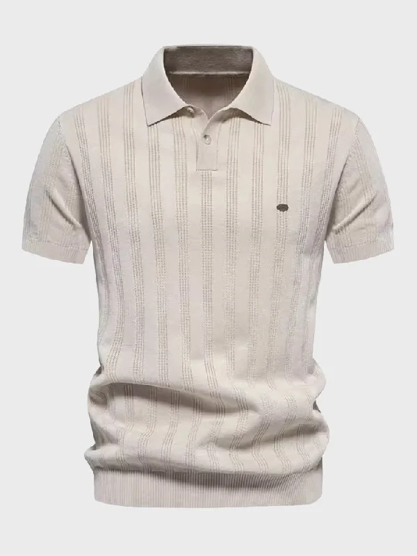 Chic Fitwear Casual Cedar Polo Tee for Men