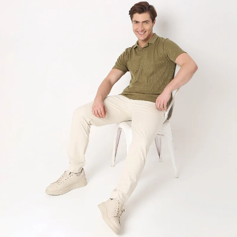 Soft Statement Regular Fit Structured Polo T-Shirt