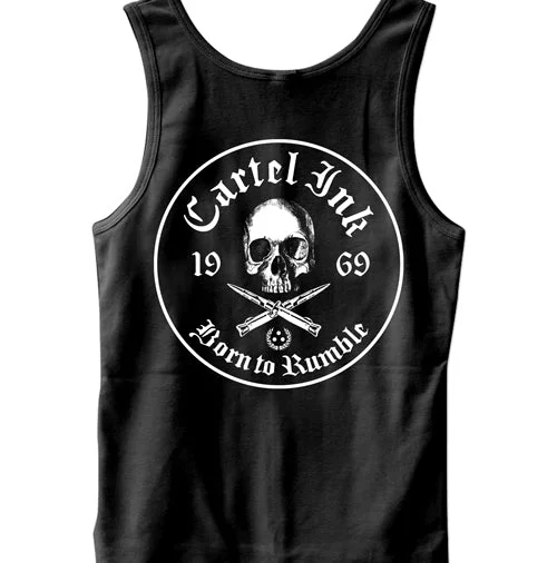 Smart Patterns Cartel Ink Crew Men's Tank Top