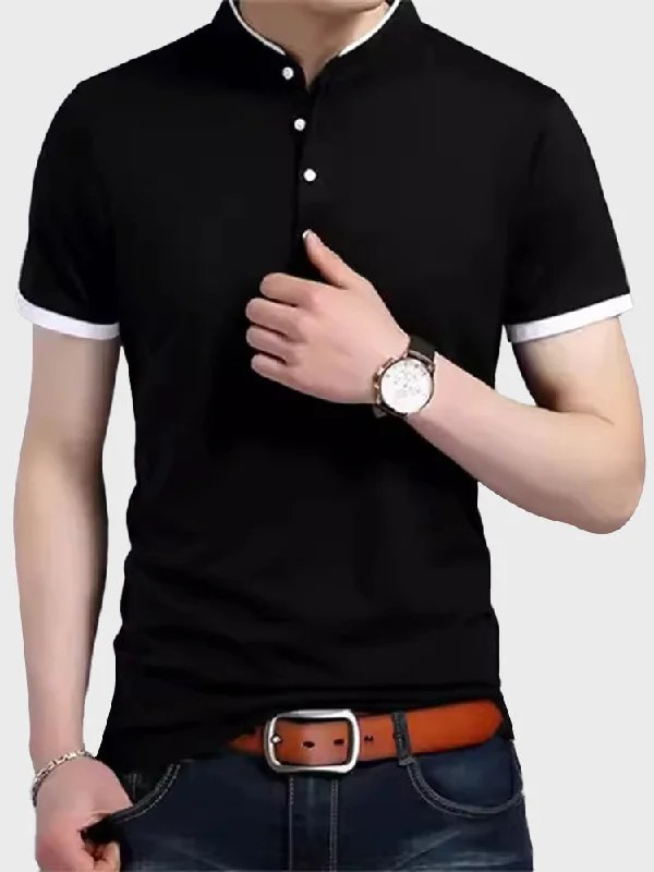 Smart Relaxed Summer Polo Casual Tee