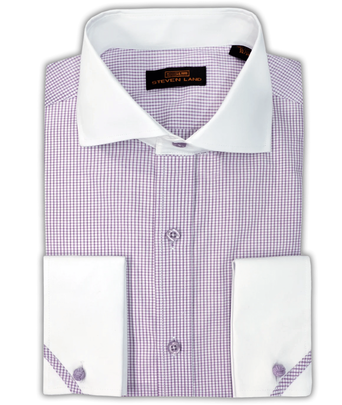 Smart Relaxed Steven Land Dress shirt | Lowell | Spread Collar | Button Cuff | 100% Cotton/Ds2316