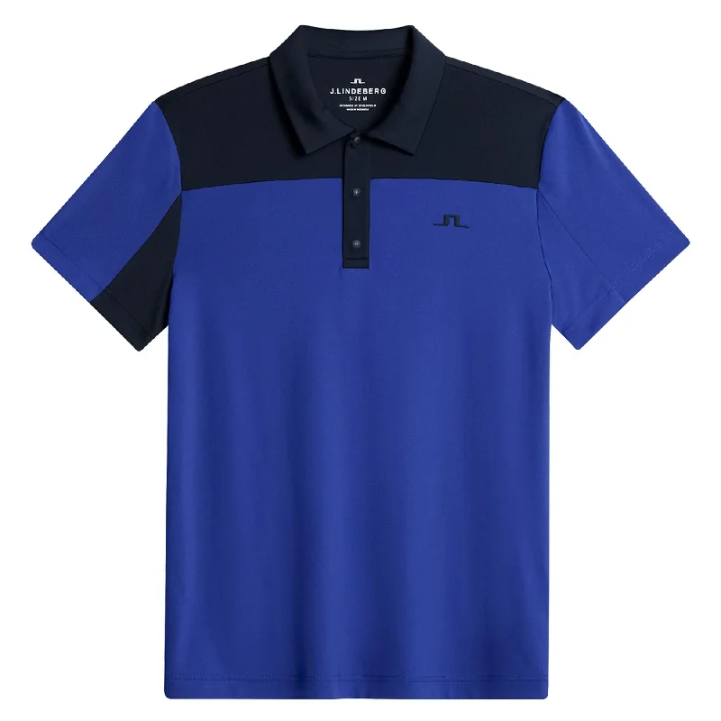 Timeless Fitwear Anders TX Jersey Slim Fit Polo Clematis Blue - SS25