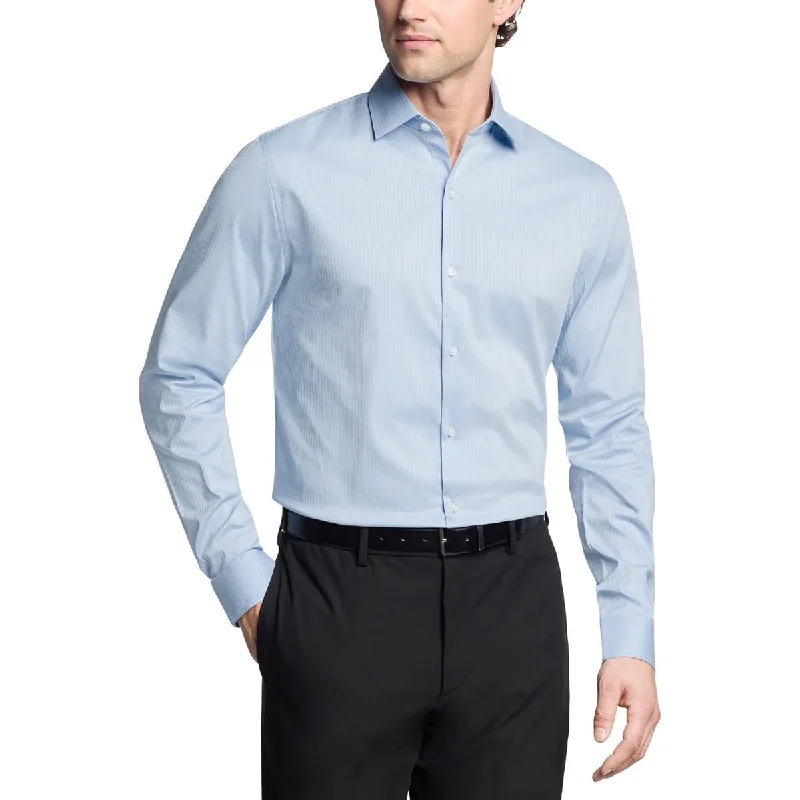 Soft Fitwear Kenneth Cole Reaction Mens Slim Fit Suit Separate Button-Down Shirt