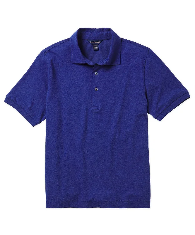 Retro Smart Cotton-Silk Pique Polo Shirt