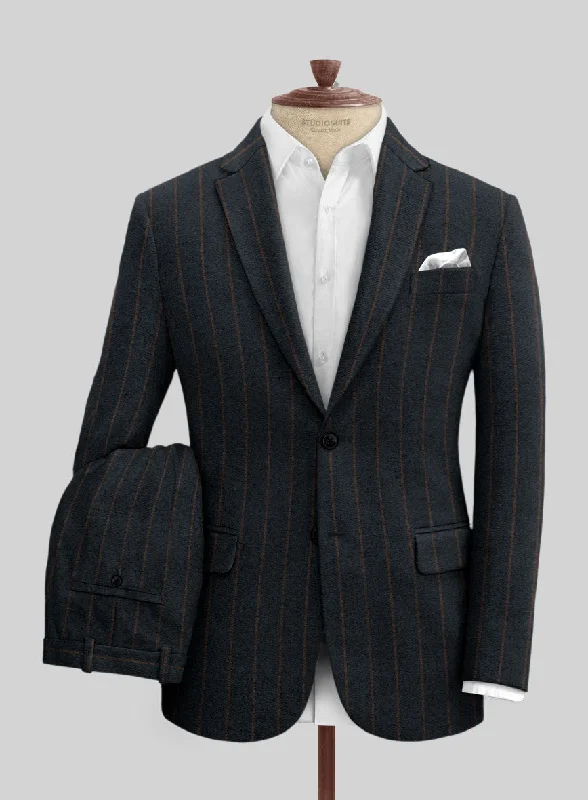 Rugged Basics Sartori Sabino Dark Blue Soft Tweed Suit