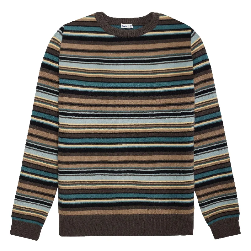 Timeless Fitwear Katin Hitch Stripe Men's L/S Sweater - Gravel