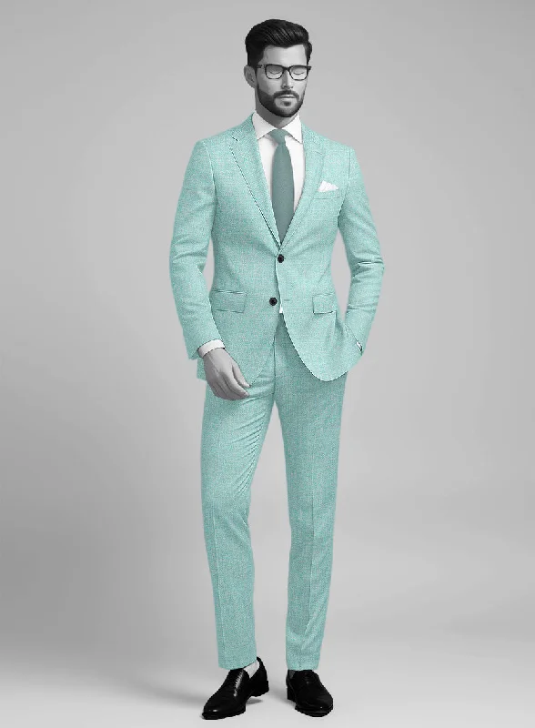 Neutral Sportwear Napolean Spring Blue Wool Suit